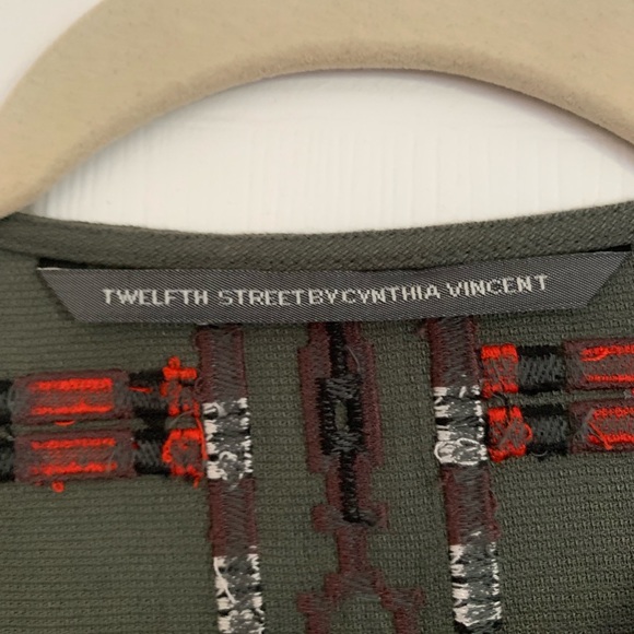 Anthropologie sanuye splitneck shift - Picture 3 of 5